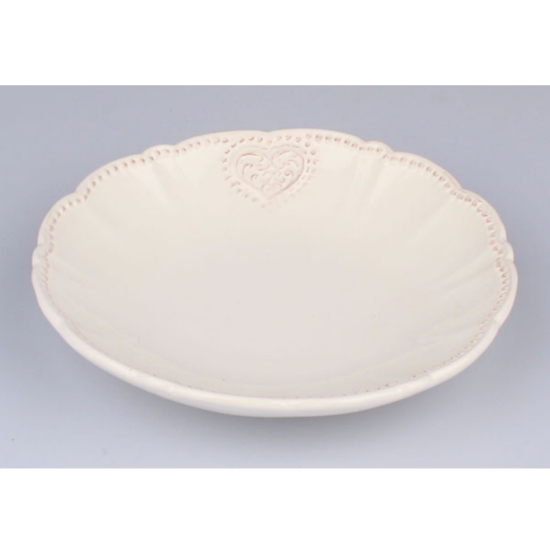 Talíř na polévku se srdcem 20,6cm