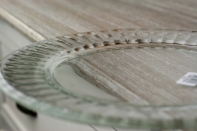 Talíř Périgord skleněný - průměr 25cm