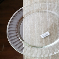 Talíř Périgord skleněný - průměr 25cm