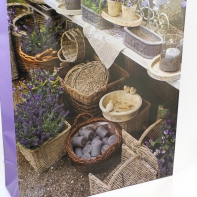 Taška na dárek 8x25x31cm RETRO