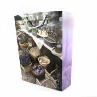 Taška na dárek 8x25x31cm RETRO