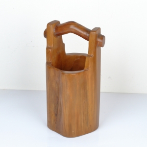 Teakové dřevo džber 45cm