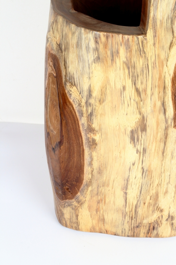 Teakové dřevo džber 74cm