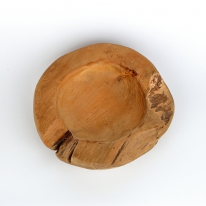 Teakové dřevo miska 24cm