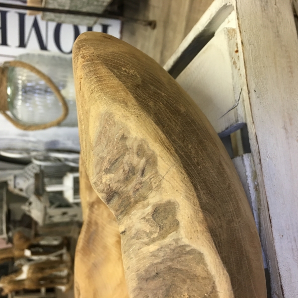 Teakové dřevo miska 31cm (typ B)