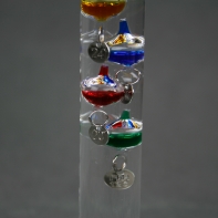 Teploměr Galileo-Galilei skleněný 18cm