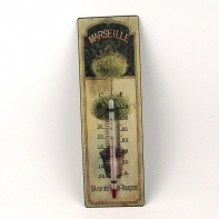 Teploměr retro Marseille 9x25cm