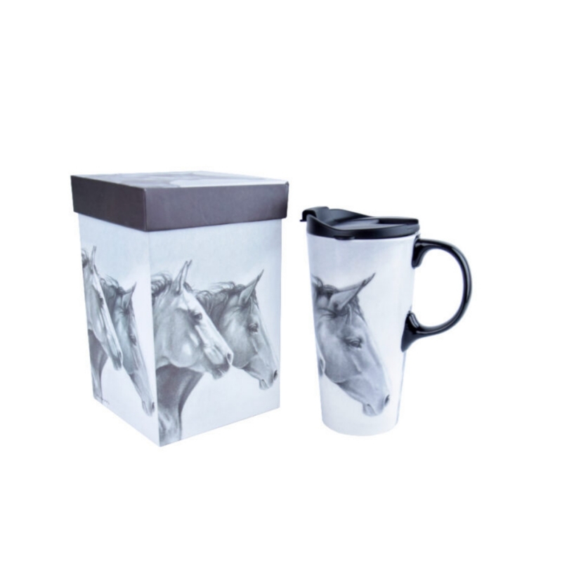 Termohrnek 500ml kůň
