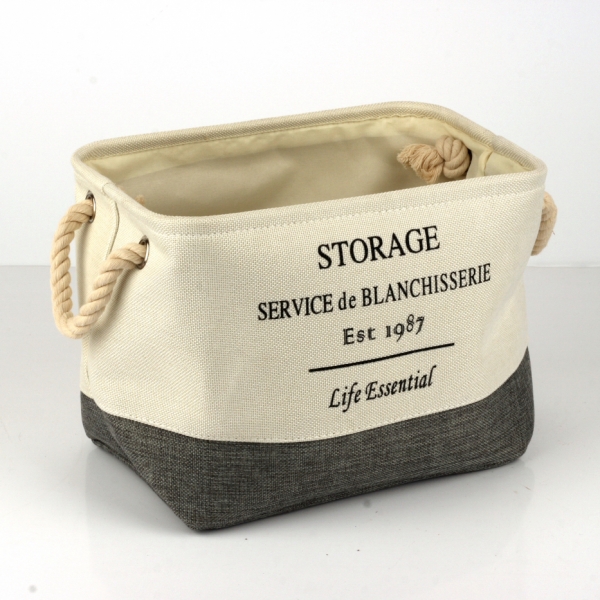 Textilní koš na prádlo (sada 2ks) 30/33cm