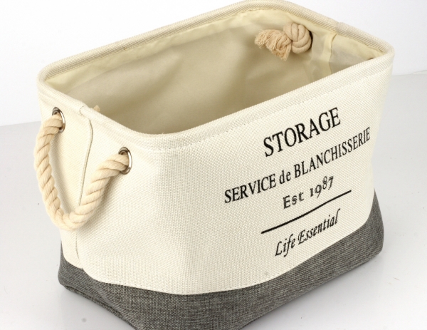 Textilní koš na prádlo (sada 2ks) 30/33cm