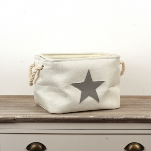 Textilní úložný koš 30x20x33cm