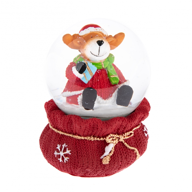 Těžítko sněhové se sobem