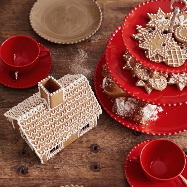 Třípatrový etažér 33cm COSTA NOVA RUBI