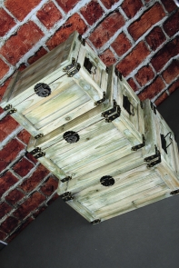 Truhla dřevěná malá 20x38x20cm