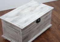 Truhla dřevěná s patinou 50x29x23 cm