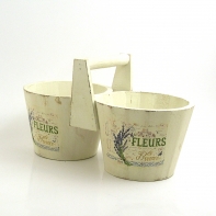 Truhlík na dvě květiny