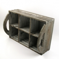 Truhlík na šest kytiček Garden Francie 35x24x16cm