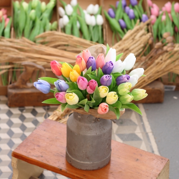 Tulipán růžový 40cm