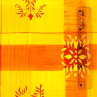 Ubrus PVC 110x140cm oranž