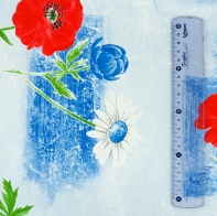 Ubrus PVC vlčí mák 110x140 cm 