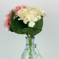 Umělá hortenzie bílá 35cm