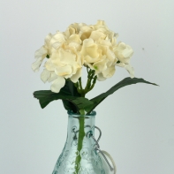 Umělá hortenzie bílá 35cm