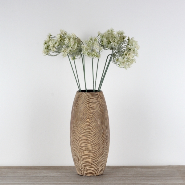 Umělá květina bílý anýz 59cm