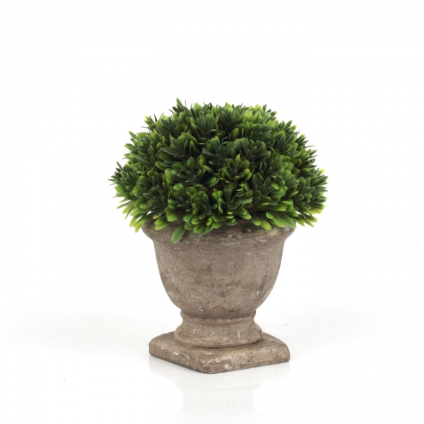 Umělá květina buxus v květináči 12x15x12cm