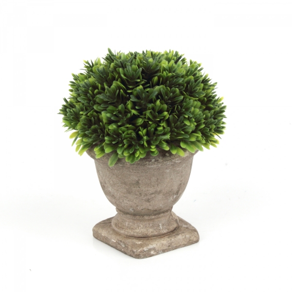 Umělá květina buxus v květináči 12x15x12cm