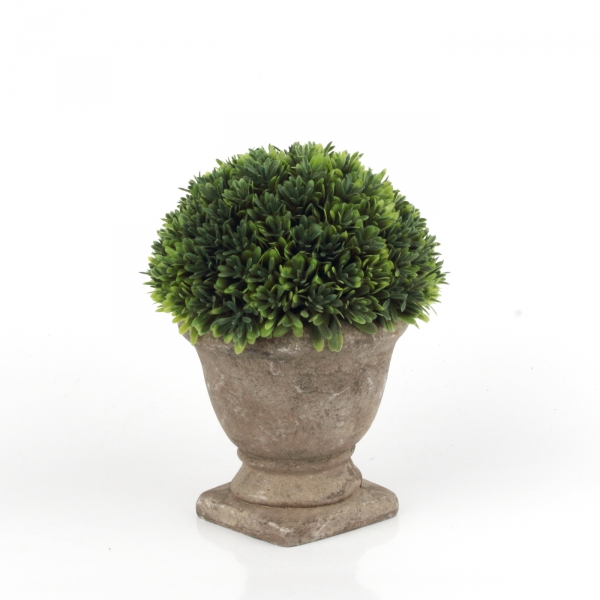 Umělá květina buxus v květináči 15x19x15cm