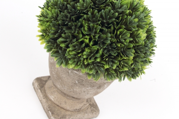 Umělá květina buxus v květináči 15x19x15cm