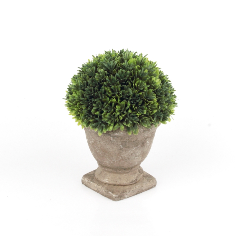 Umělá květina buxus v květináči 15x19x15cm