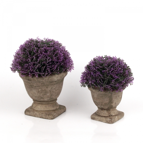 Umělá květina v květináči 15x19x15cm