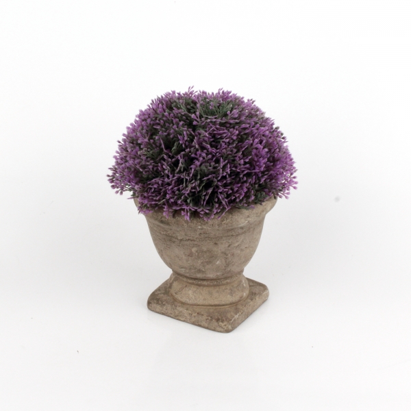 Umělá květina v květináči 15x19x15cm