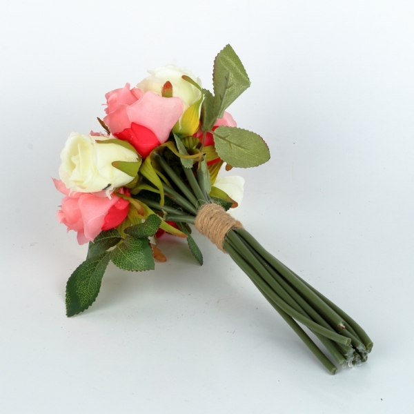 Umělá kytice růží 30cm