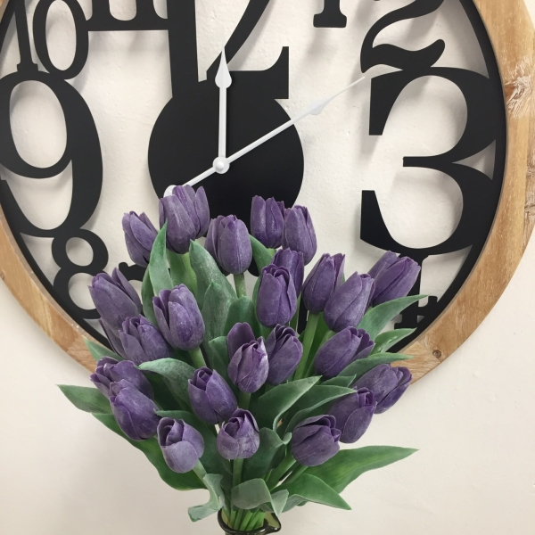 Umělé francouzské tulipány