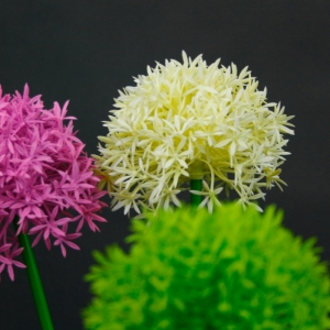 Umělé květiny česnek žlutý