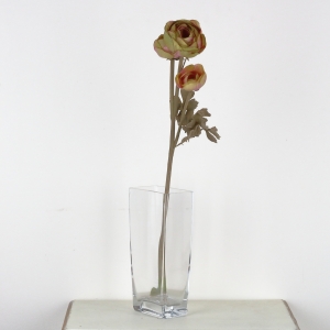 Umělé květiny pryskyřník hnědý 72cm