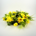 Umělé květiny - věnec kopretin SUM425715