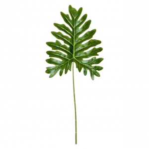 Umělý list Filodendron 34,7 x 1,2 x 80 cm