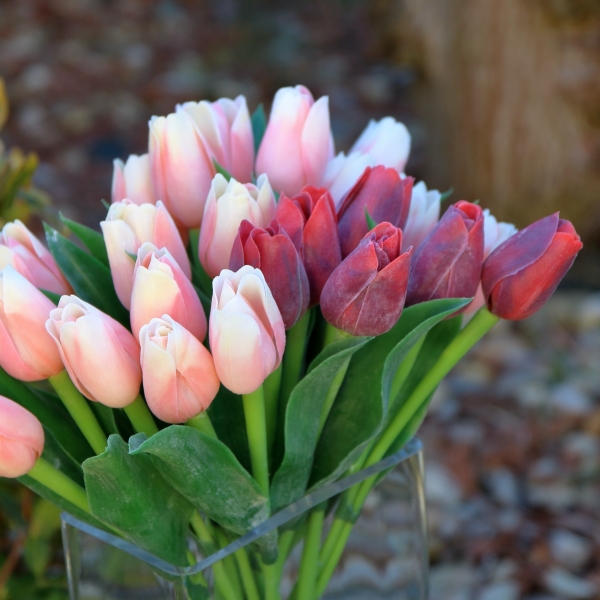 Umělý tulipán jarní 40cm