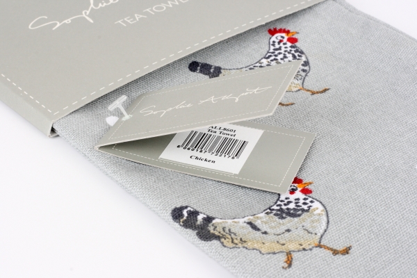 Utěrka slepičky 45x65cm