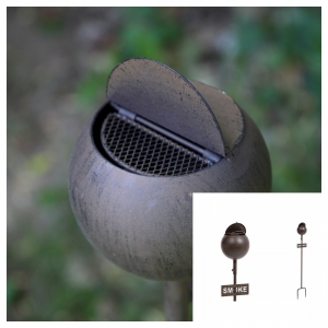 Uzavíratelný popelník 81cm