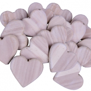 Valentýn 2026 - dřevěné srdce