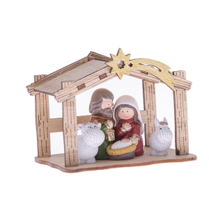 Vánoce betlém 7,2 x 9,5 x 6 cm