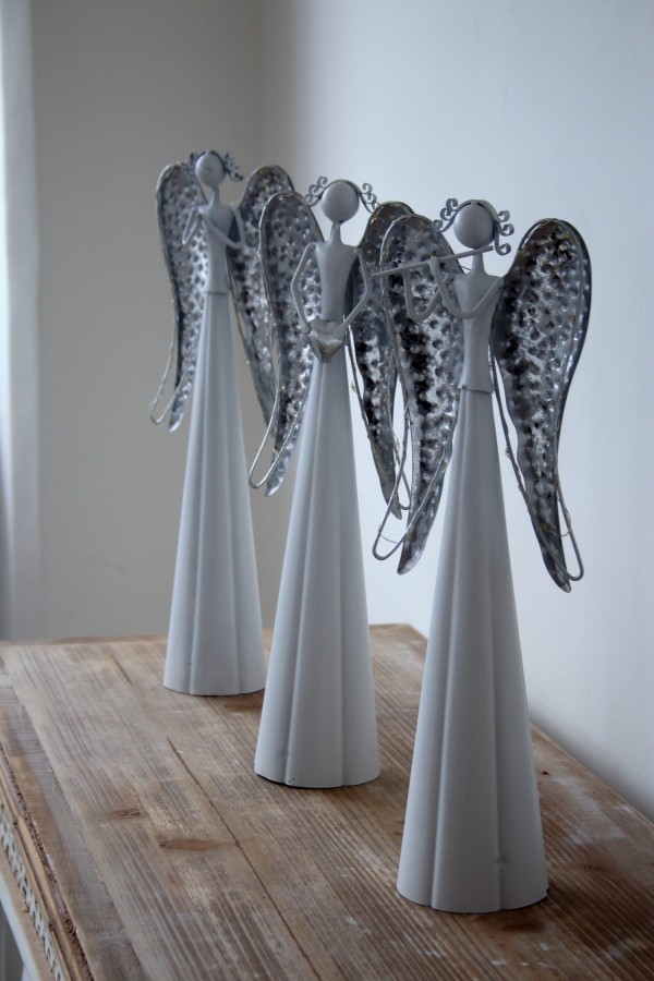 Vánoční anděl modlící se LED