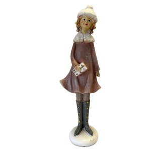 Vánoční dekorace 10x27x6,5cm