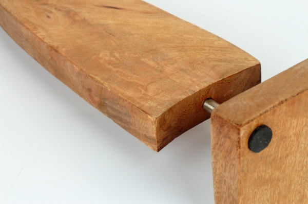 Vánoční dekorace anděl dřevěný 66cm