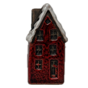 Vánoční dekorace domeček 3x2x7cm Typ C