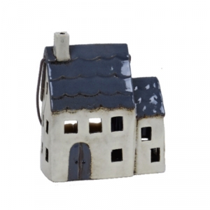 Vánoční dekorace domeček na čajovou svíčku typ A